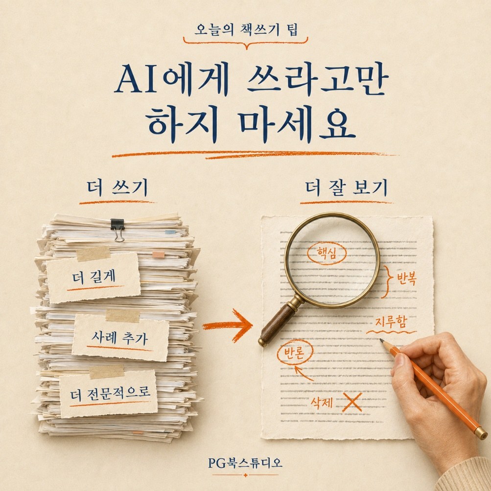 오서현의 베스트셀러 기획 노트 ― AI에게 쓰라고만 하지 마세요